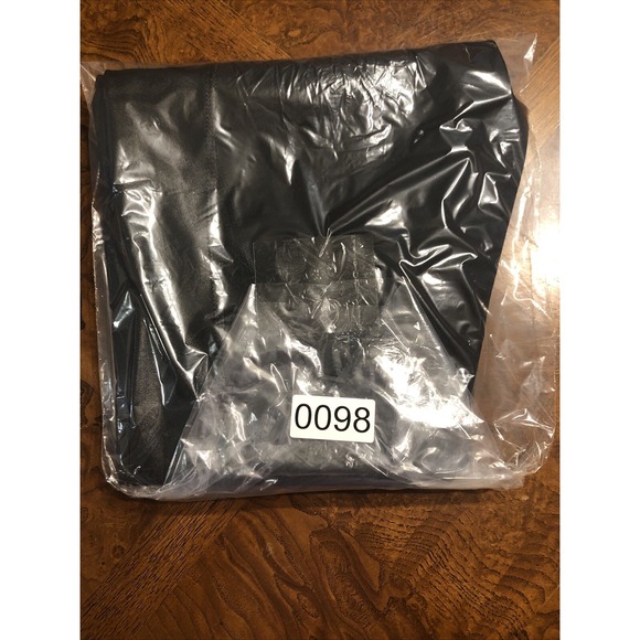 Champion leggings Black faux leather Stretch Mesh size small Moto Athletic NWT - Picture 11 of 11